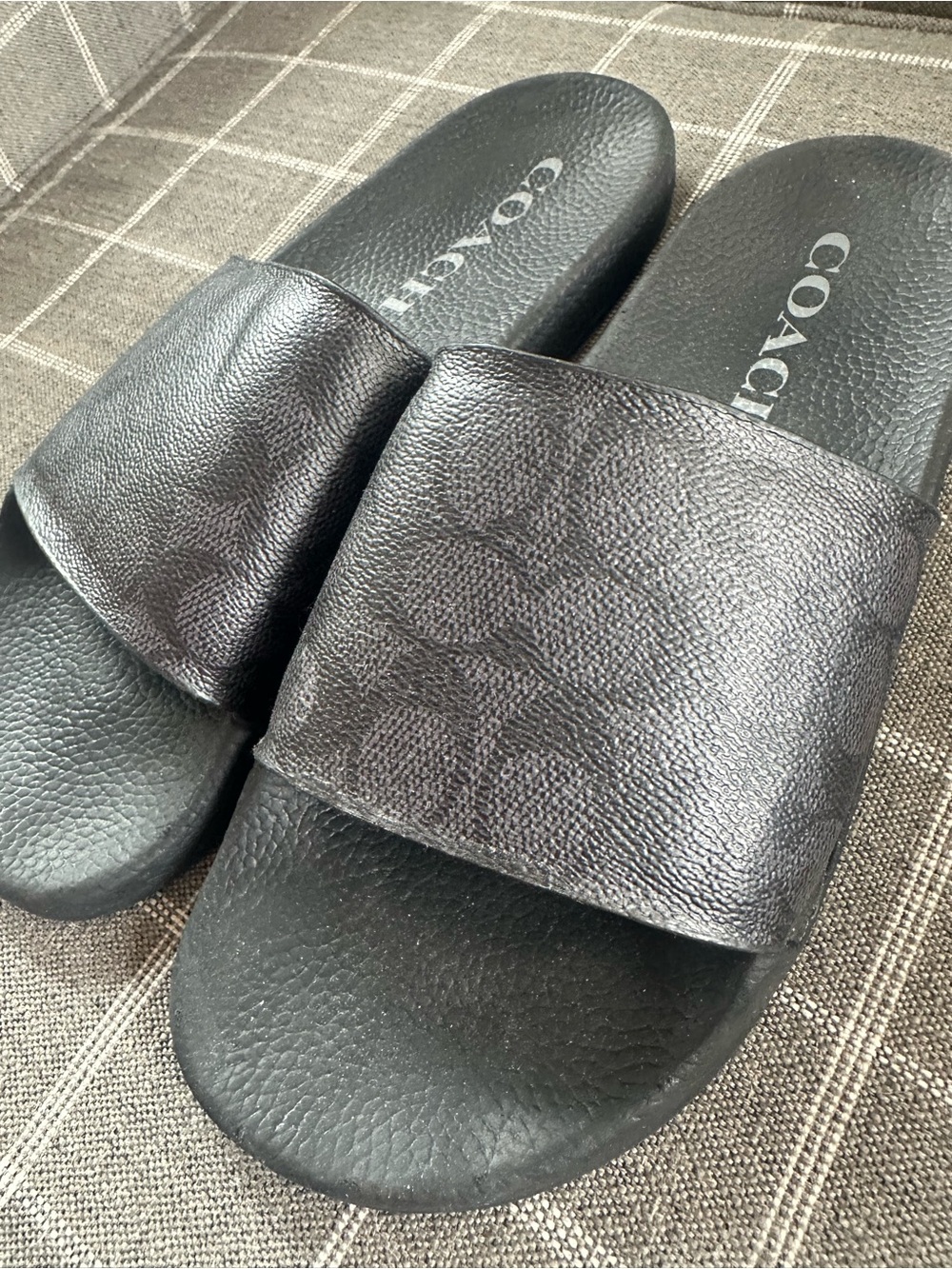 Coach Udele Sport Slides Women’s size 11 Black Shoes - Picture 16 of 16